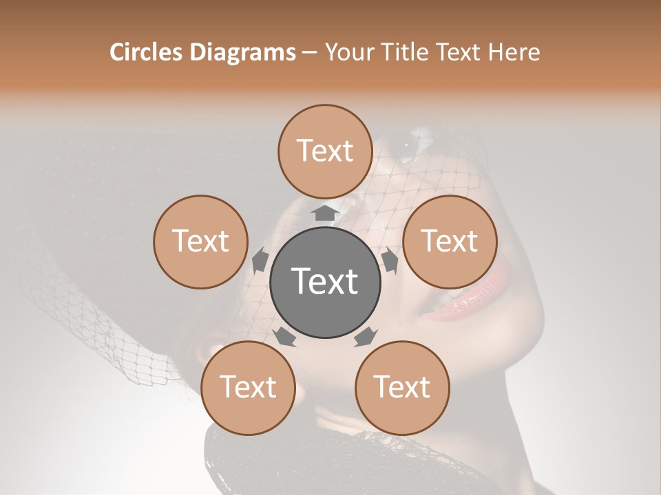 Hundred Romantic Portrait PowerPoint Template