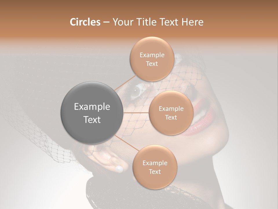 Hundred Romantic Portrait PowerPoint Template