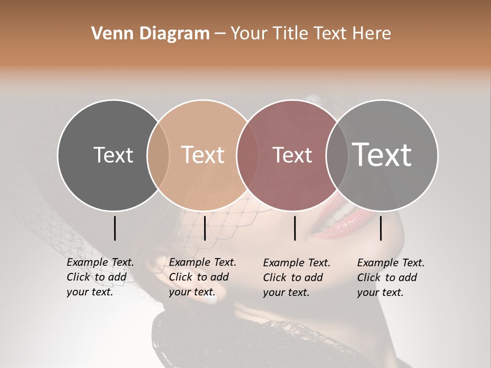 Hundred Romantic Portrait PowerPoint Template