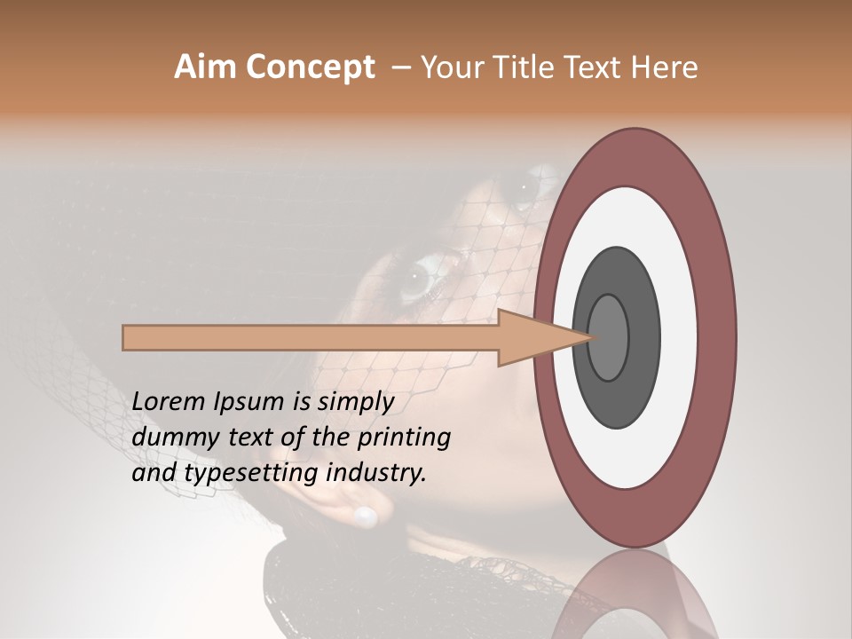 Hundred Romantic Portrait PowerPoint Template