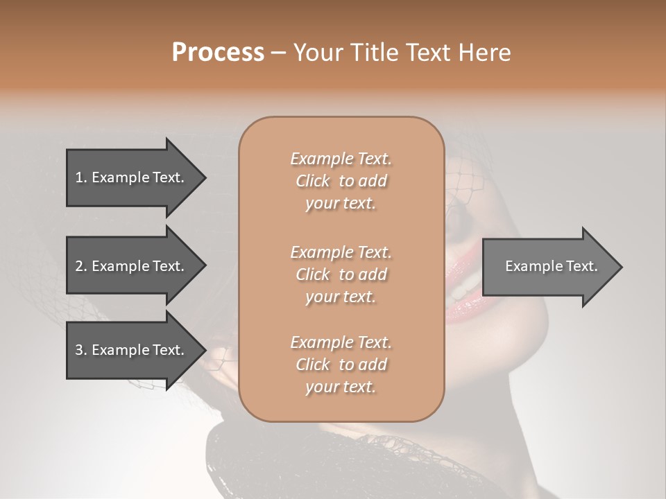 Hundred Romantic Portrait PowerPoint Template