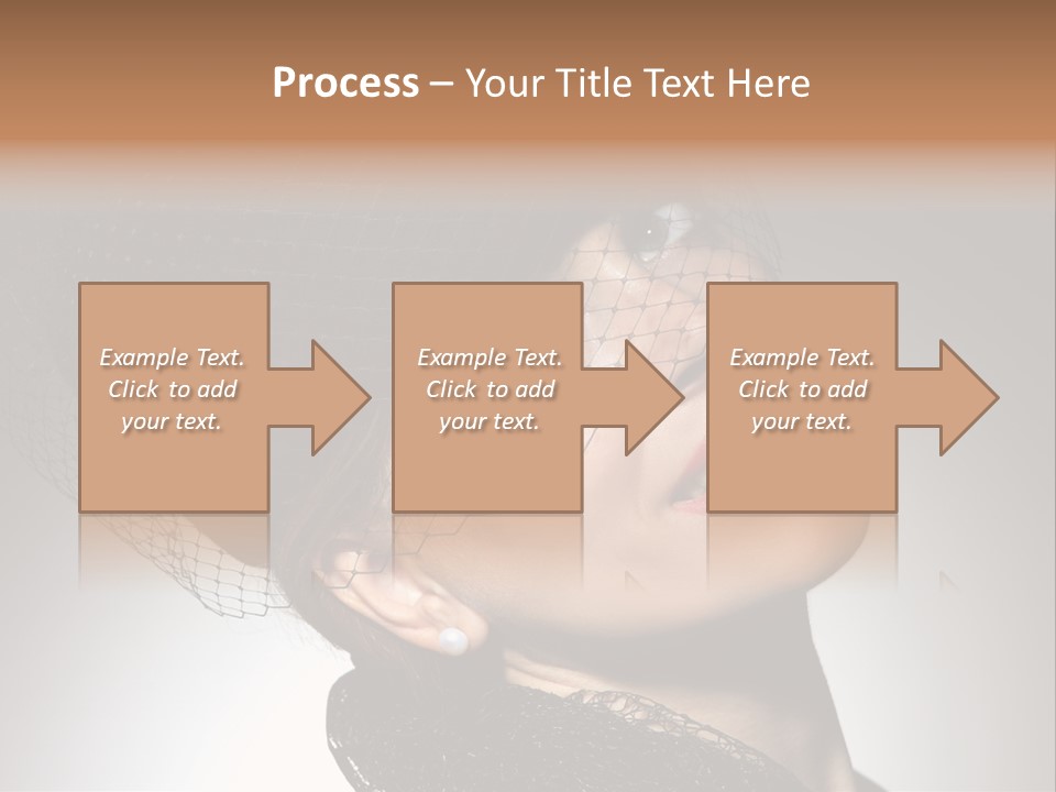 Hundred Romantic Portrait PowerPoint Template