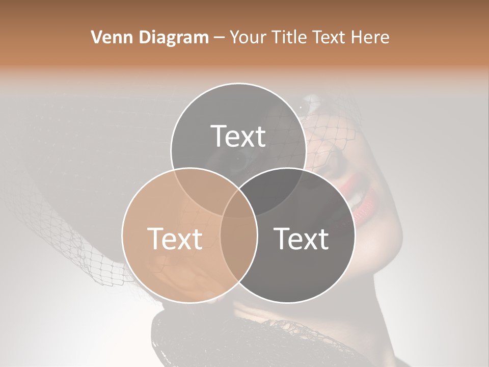 Hundred Romantic Portrait PowerPoint Template