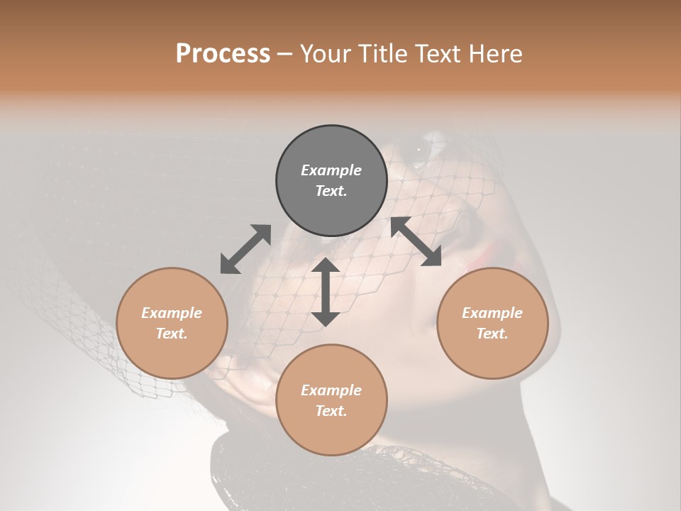 Hundred Romantic Portrait PowerPoint Template