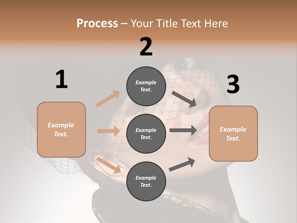 Hundred Romantic Portrait PowerPoint Template