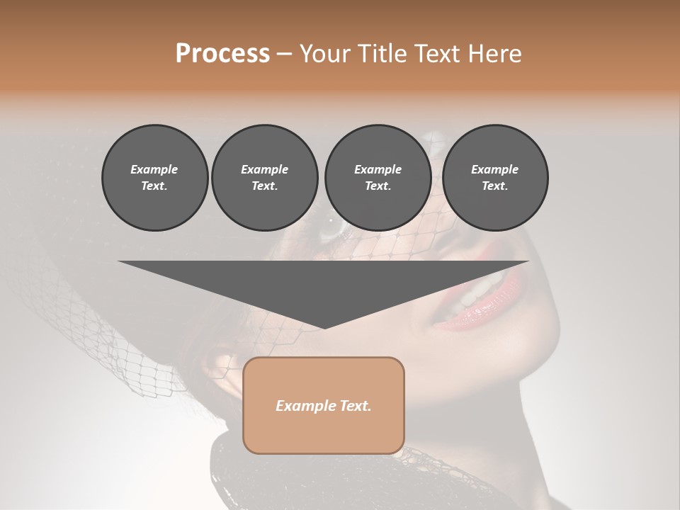 Hundred Romantic Portrait PowerPoint Template