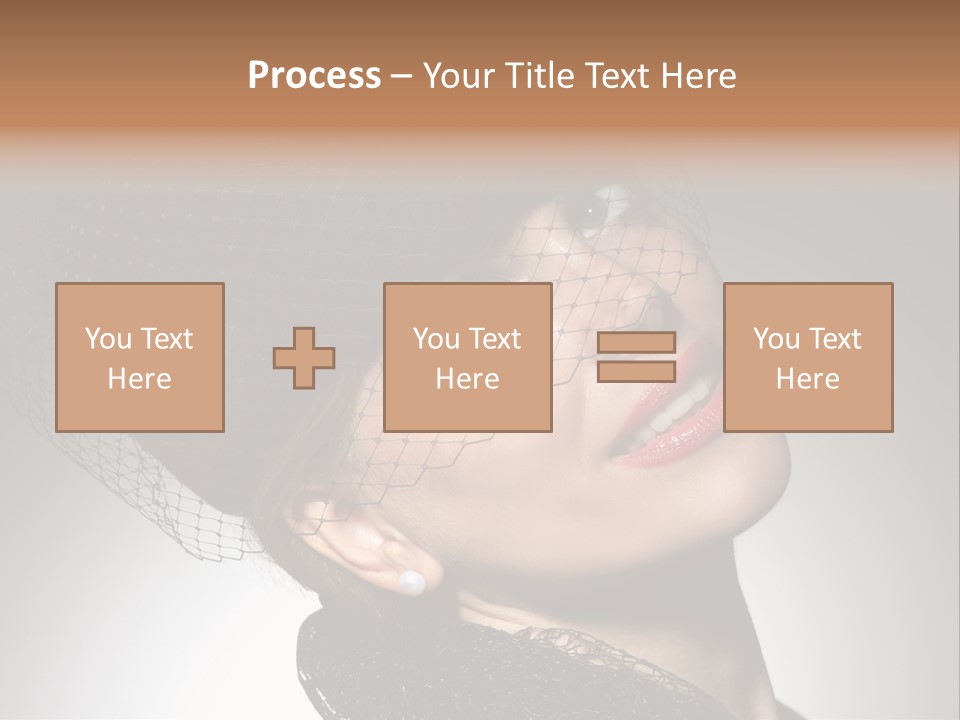 Hundred Romantic Portrait PowerPoint Template