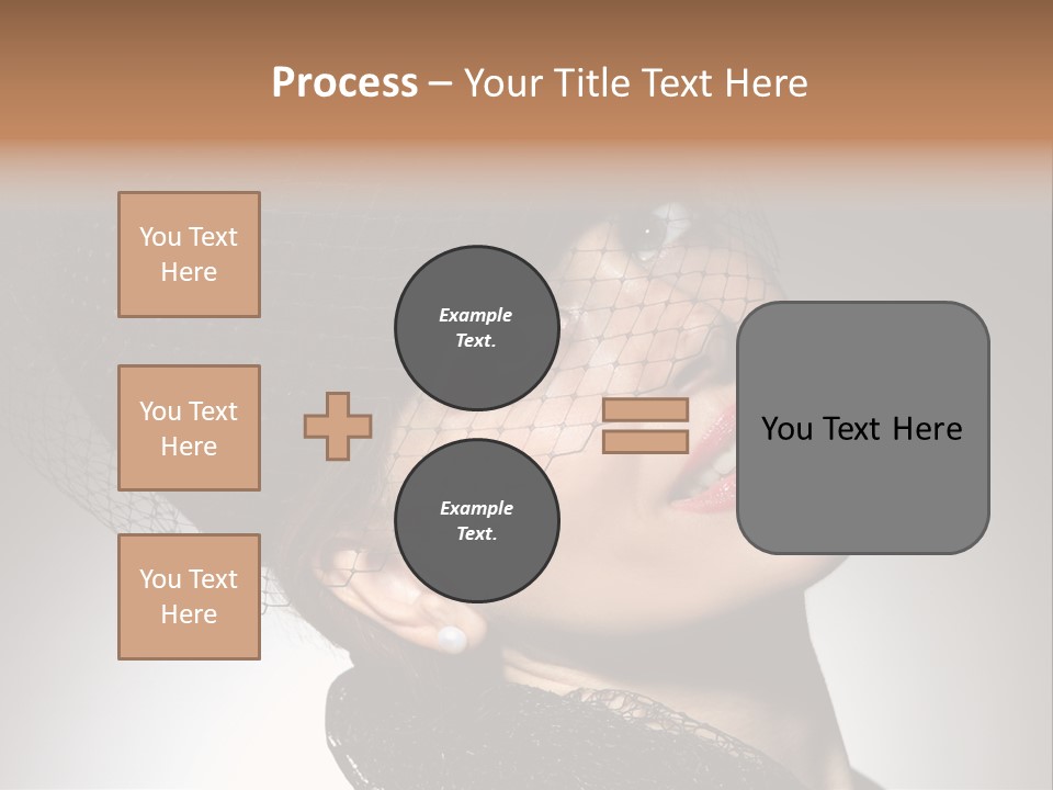 Hundred Romantic Portrait PowerPoint Template