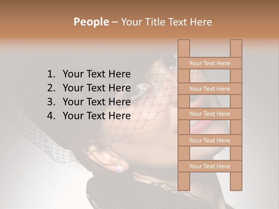 Hundred Romantic Portrait PowerPoint Template