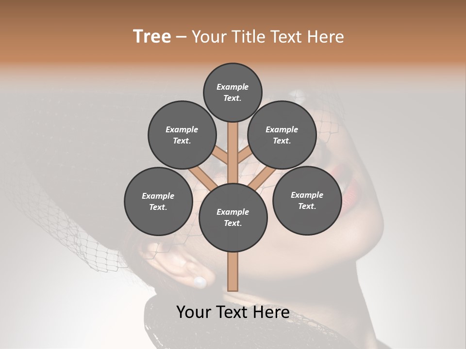 Hundred Romantic Portrait PowerPoint Template