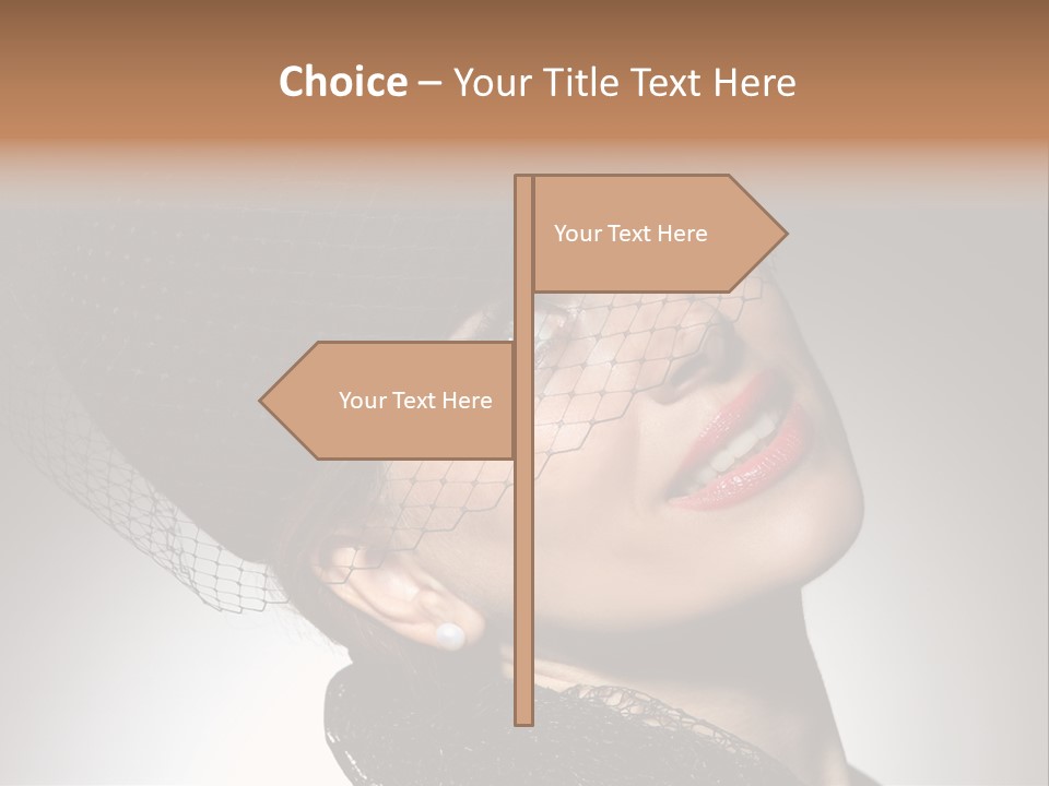 Hundred Romantic Portrait PowerPoint Template