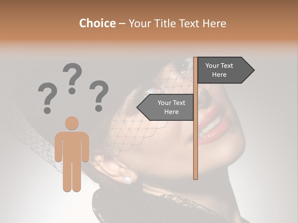 Hundred Romantic Portrait PowerPoint Template