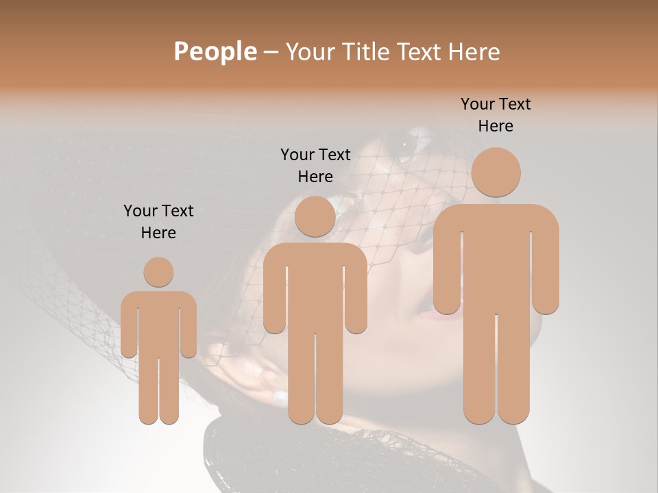 Hundred Romantic Portrait PowerPoint Template