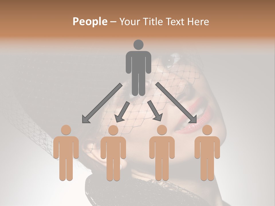 Hundred Romantic Portrait PowerPoint Template