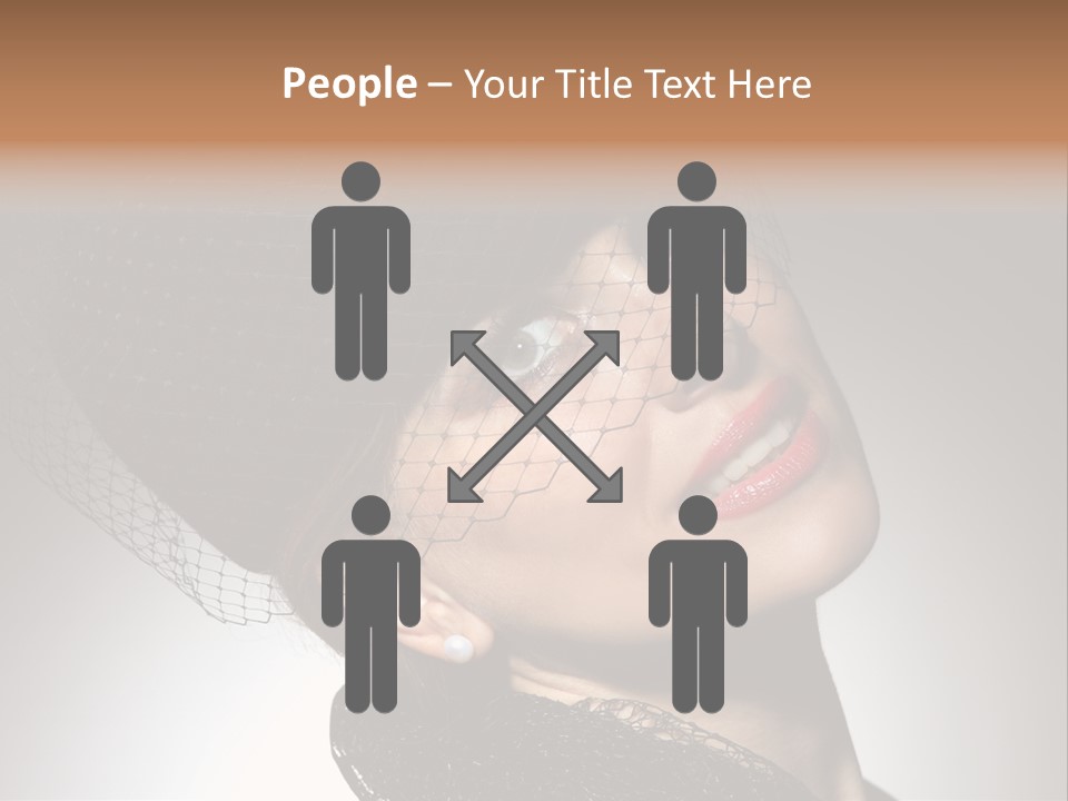 Hundred Romantic Portrait PowerPoint Template