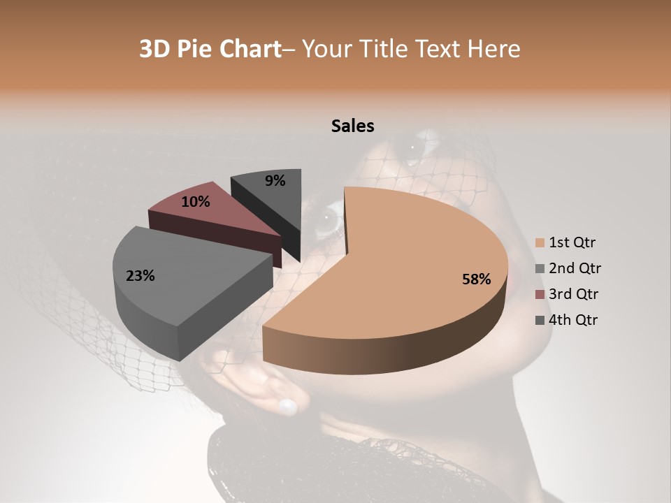 Hundred Romantic Portrait PowerPoint Template