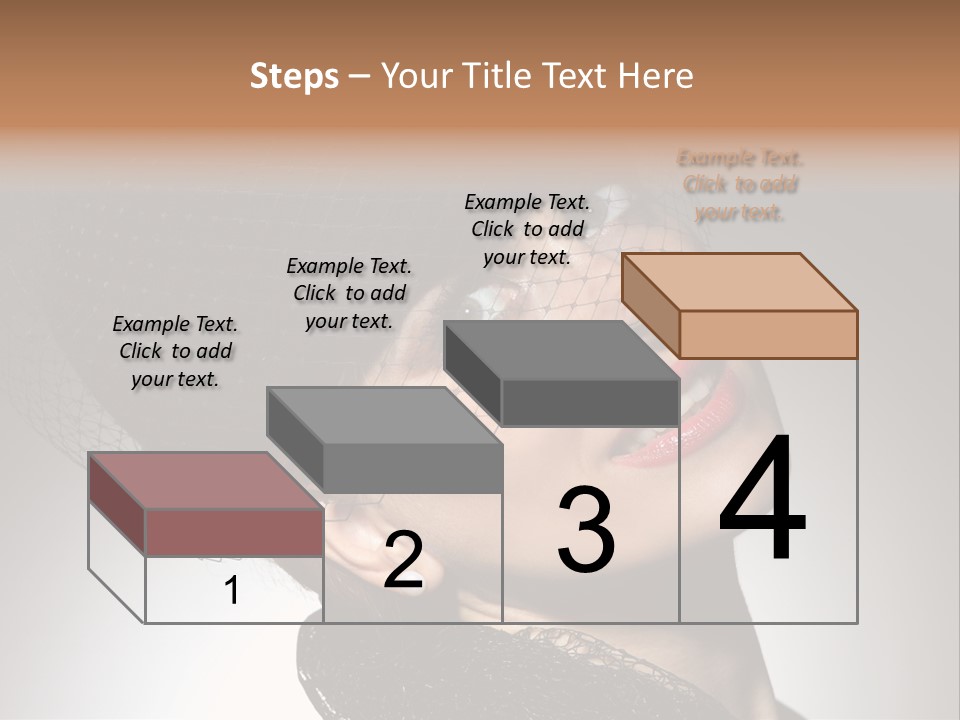 Hundred Romantic Portrait PowerPoint Template