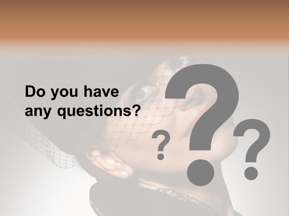 Hundred Romantic Portrait PowerPoint Template