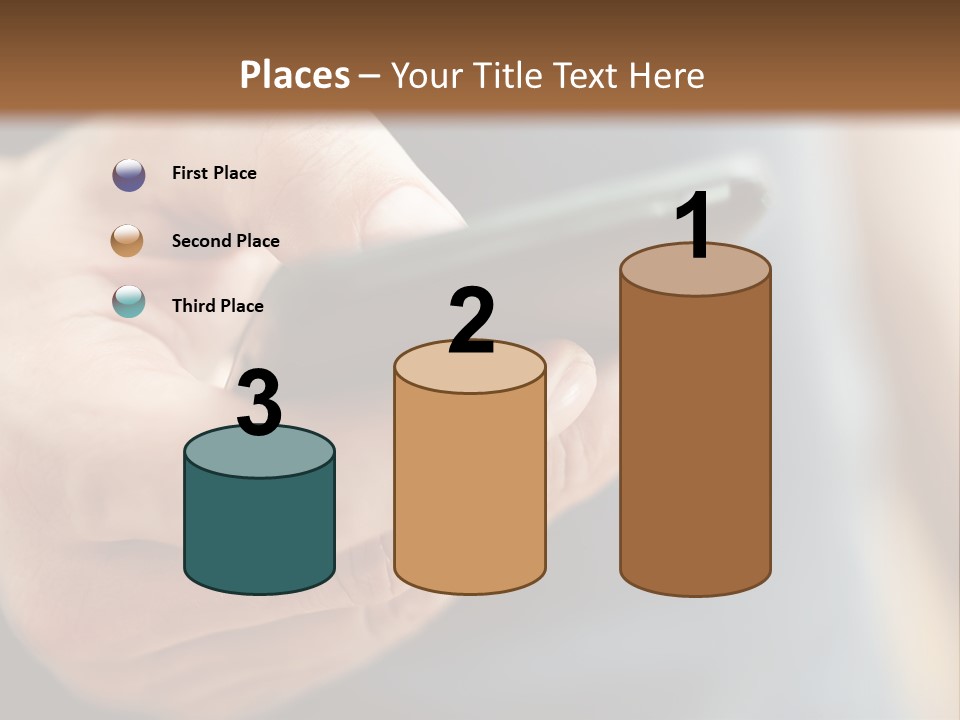 Equipment Modern Phone PowerPoint Template