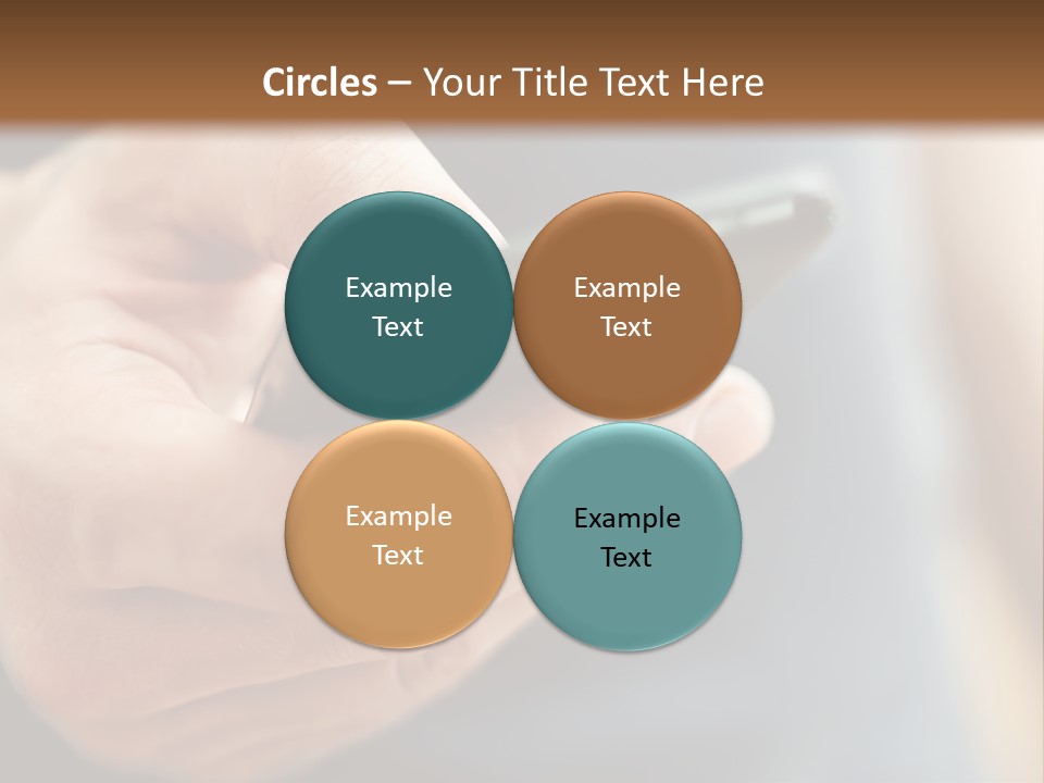 Equipment Modern Phone PowerPoint Template