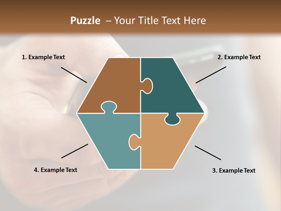Equipment Modern Phone PowerPoint Template