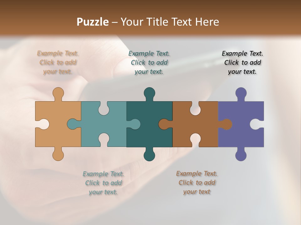 Equipment Modern Phone PowerPoint Template