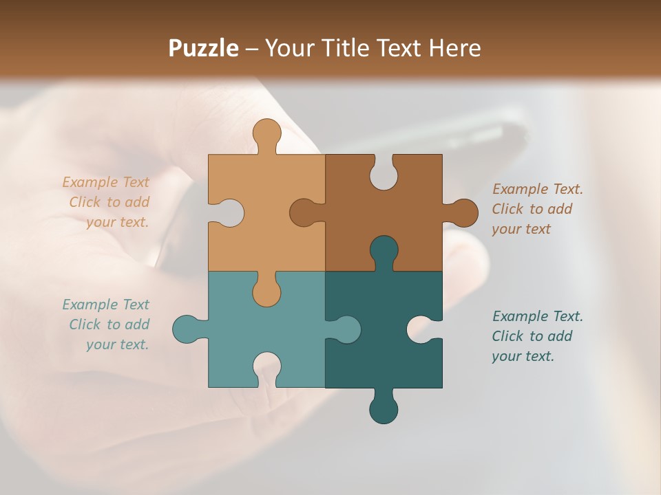 Equipment Modern Phone PowerPoint Template