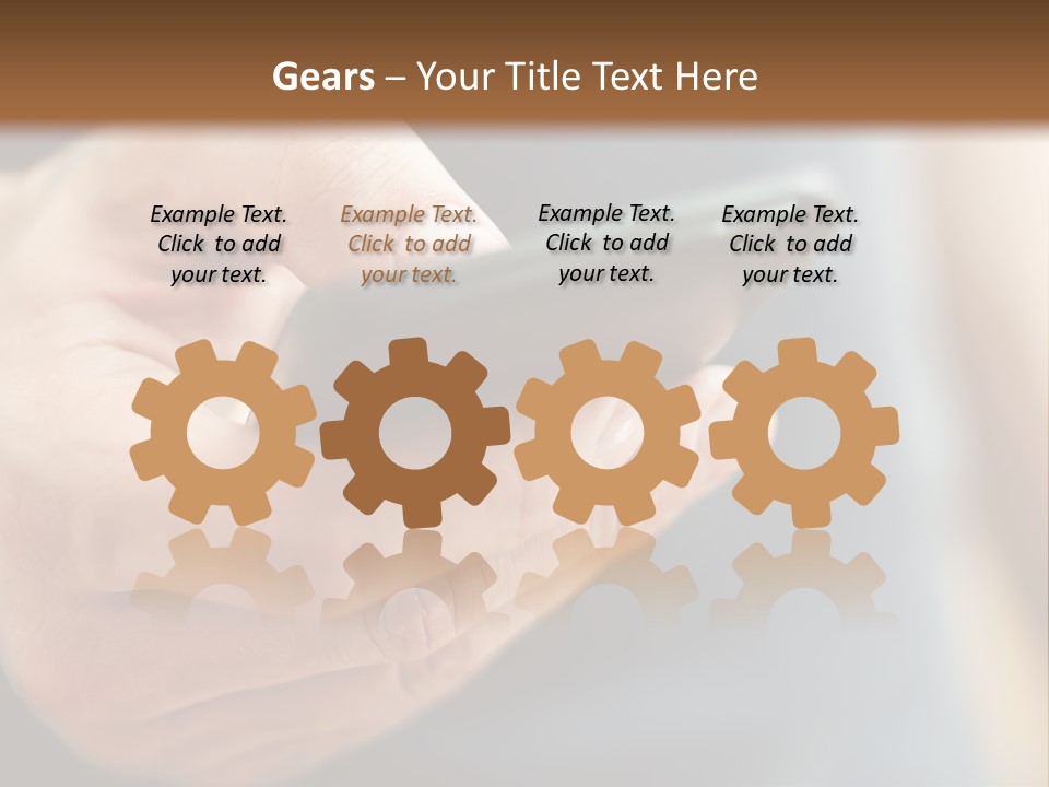 Equipment Modern Phone PowerPoint Template