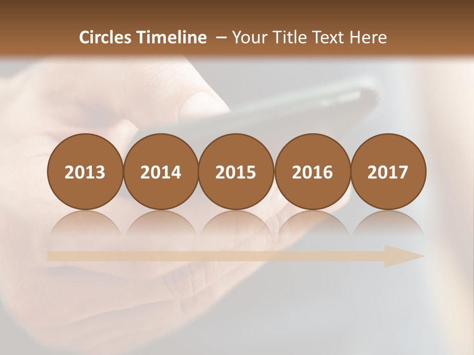 Equipment Modern Phone PowerPoint Template