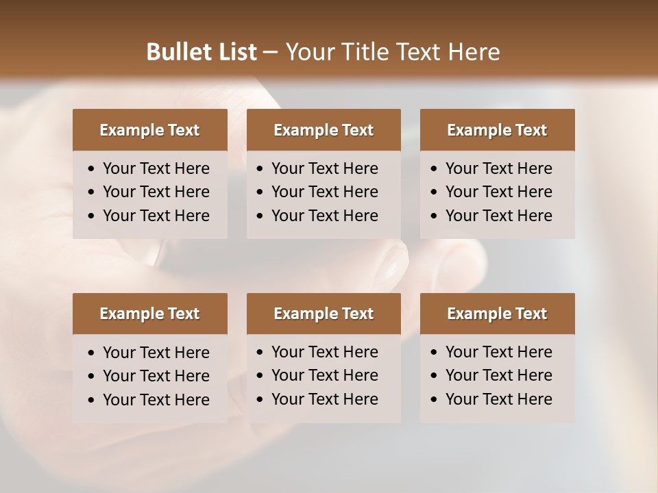 Equipment Modern Phone PowerPoint Template