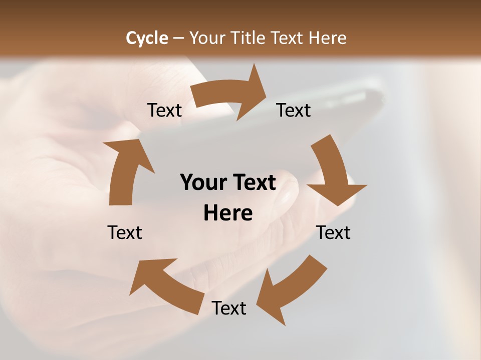 Equipment Modern Phone PowerPoint Template