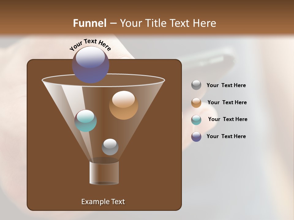Equipment Modern Phone PowerPoint Template