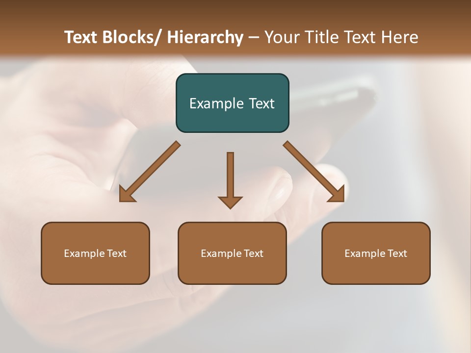 Equipment Modern Phone PowerPoint Template
