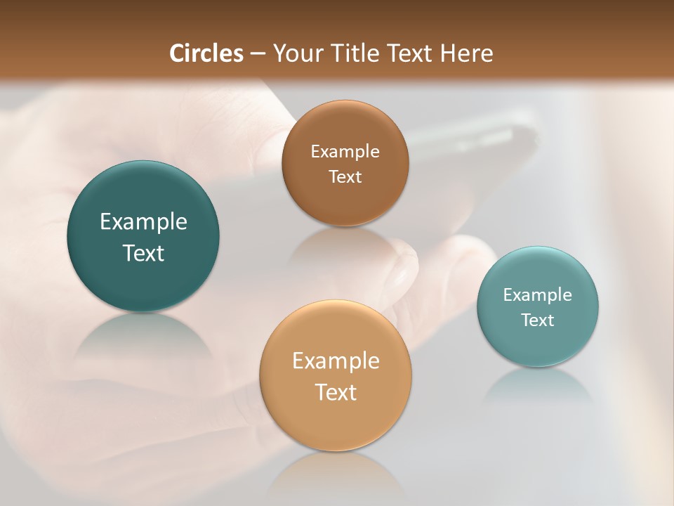 Equipment Modern Phone PowerPoint Template