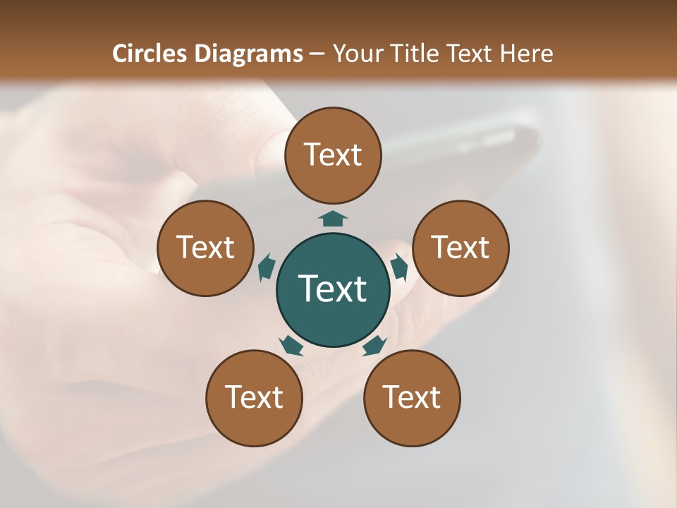 Equipment Modern Phone PowerPoint Template