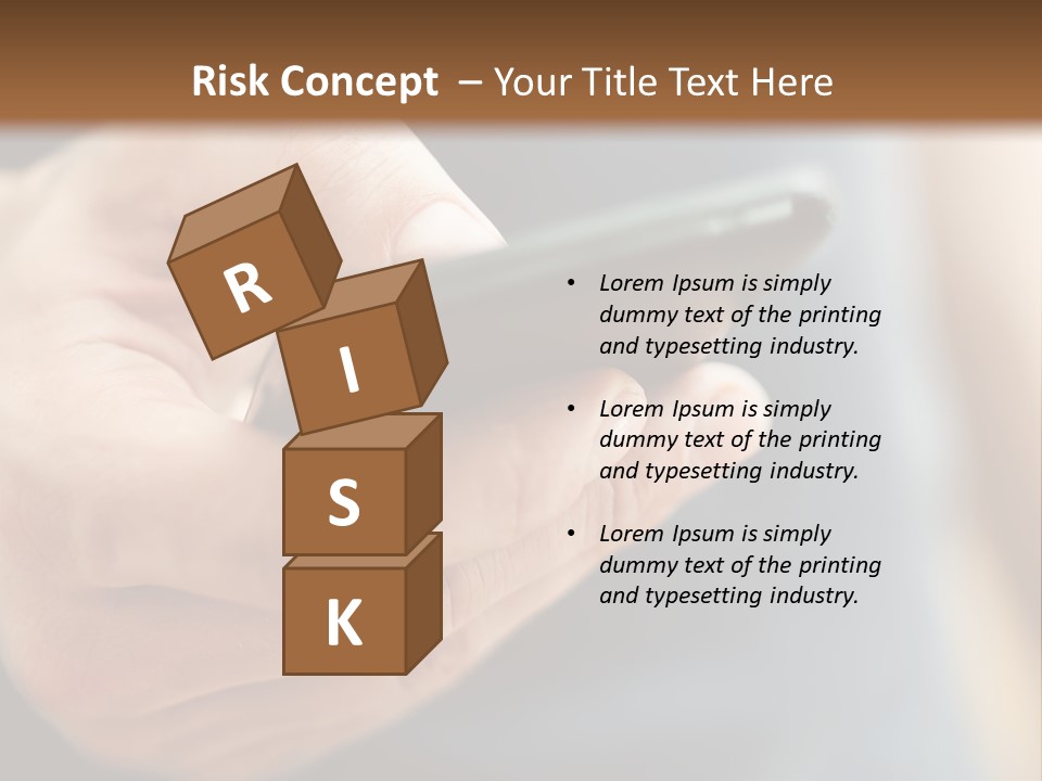 Equipment Modern Phone PowerPoint Template