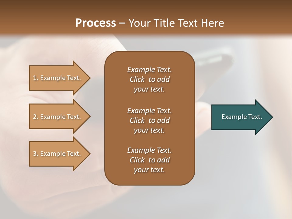 Equipment Modern Phone PowerPoint Template