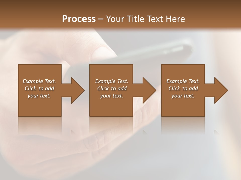 Equipment Modern Phone PowerPoint Template
