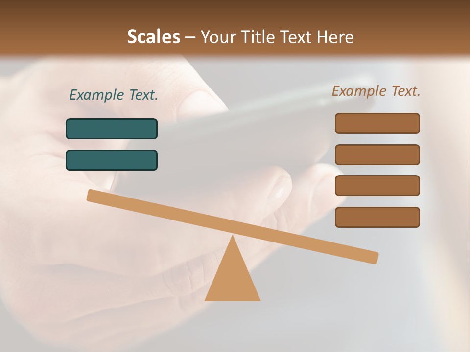 Equipment Modern Phone PowerPoint Template