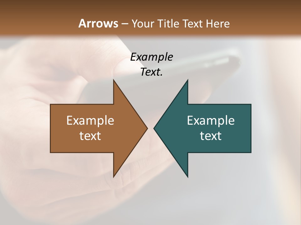 Equipment Modern Phone PowerPoint Template