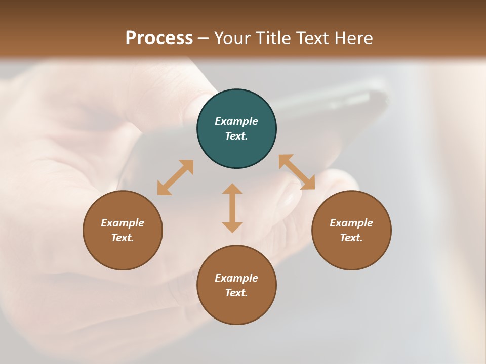 Equipment Modern Phone PowerPoint Template