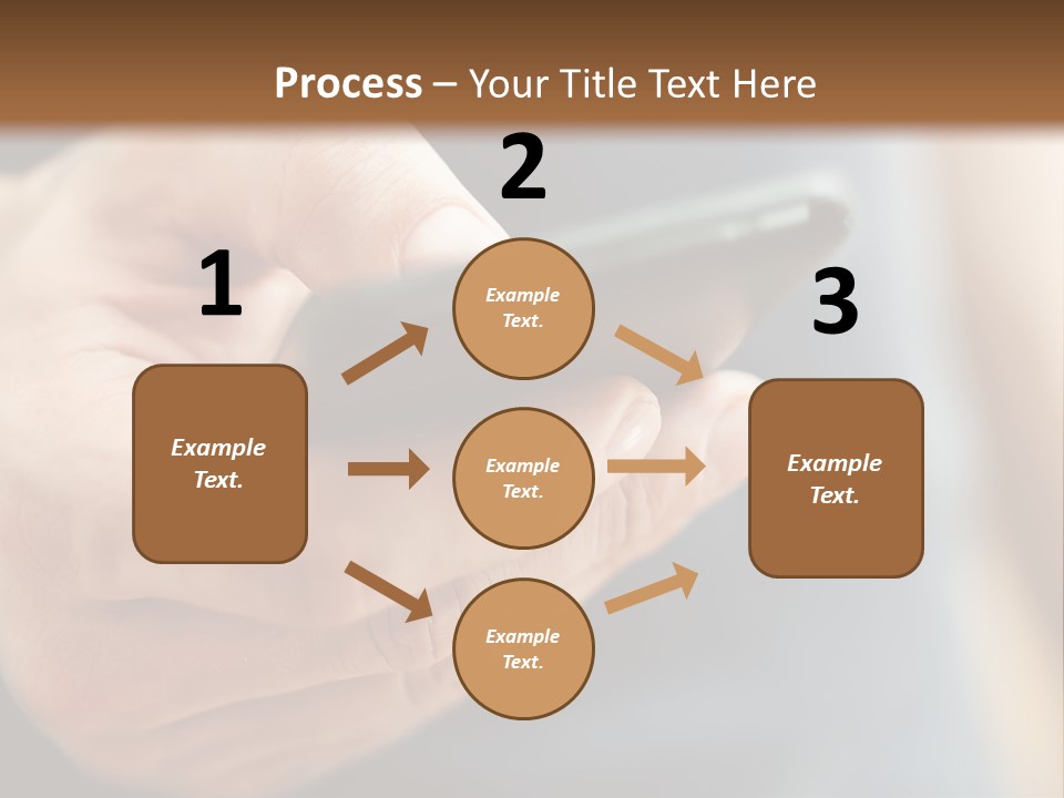Equipment Modern Phone PowerPoint Template