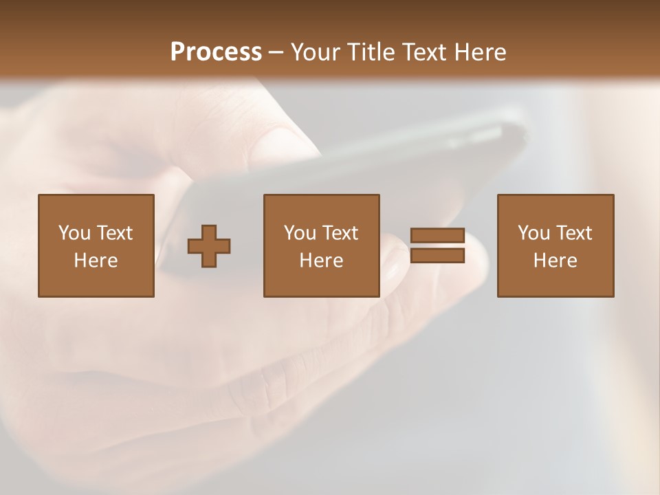 Equipment Modern Phone PowerPoint Template