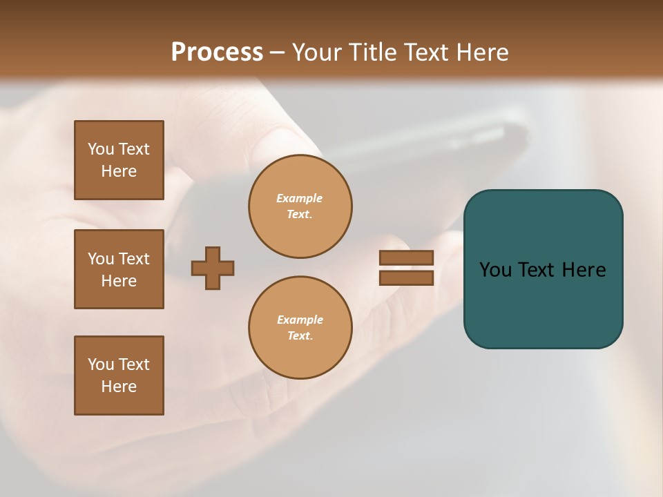 Equipment Modern Phone PowerPoint Template