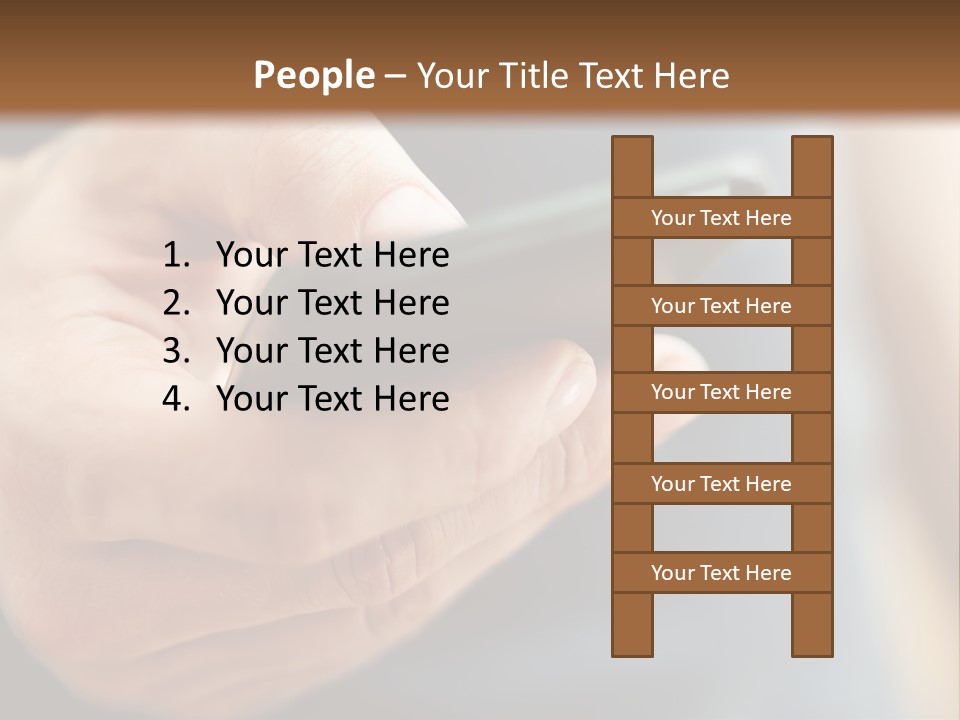 Equipment Modern Phone PowerPoint Template