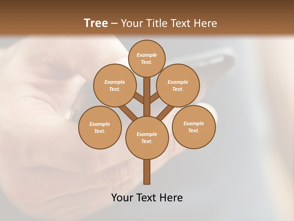 Equipment Modern Phone PowerPoint Template