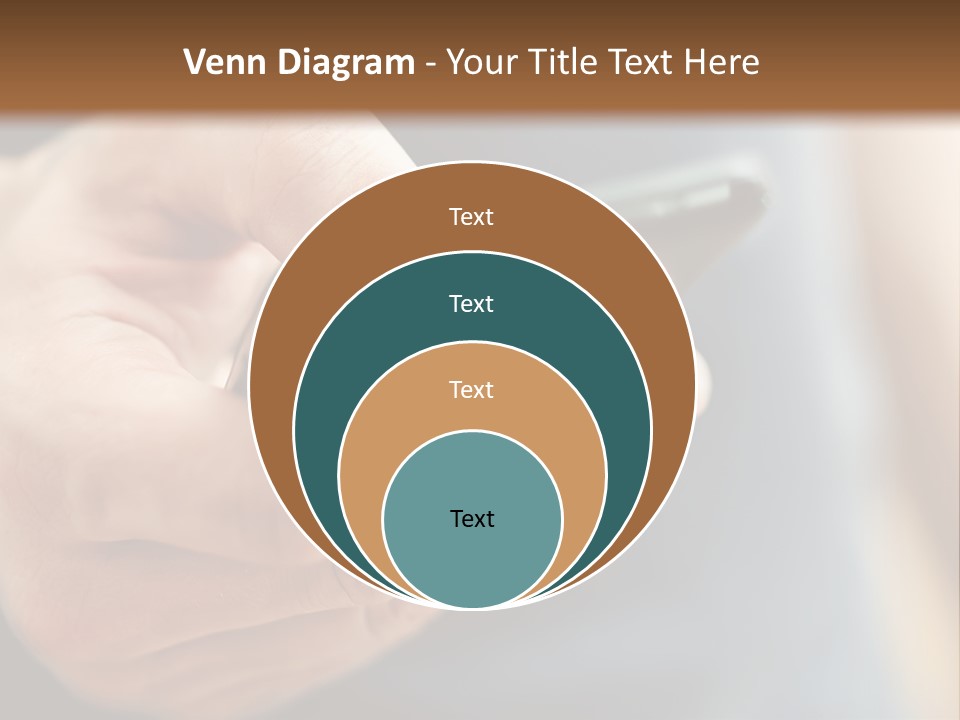 Equipment Modern Phone PowerPoint Template