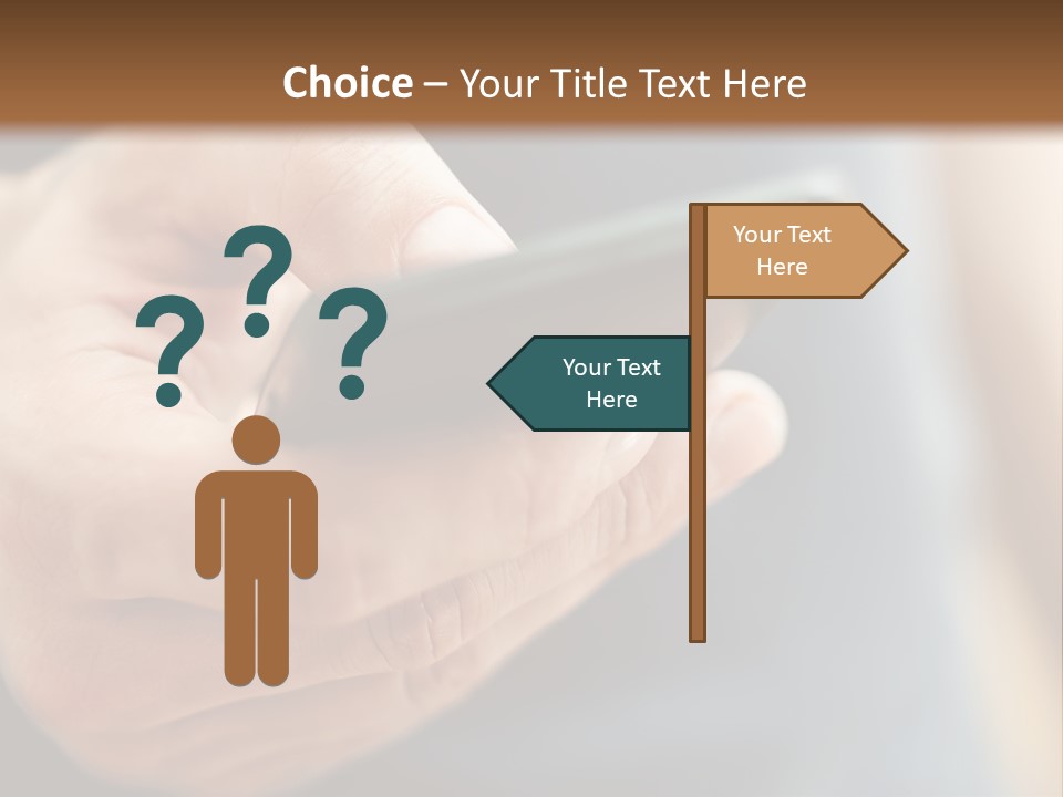 Equipment Modern Phone PowerPoint Template