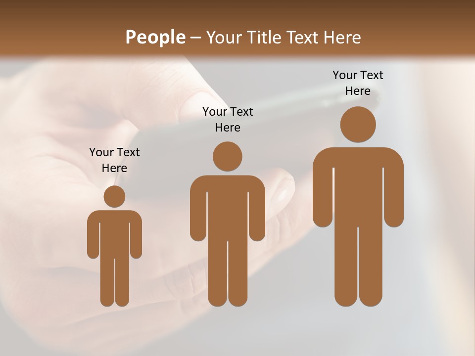 Equipment Modern Phone PowerPoint Template