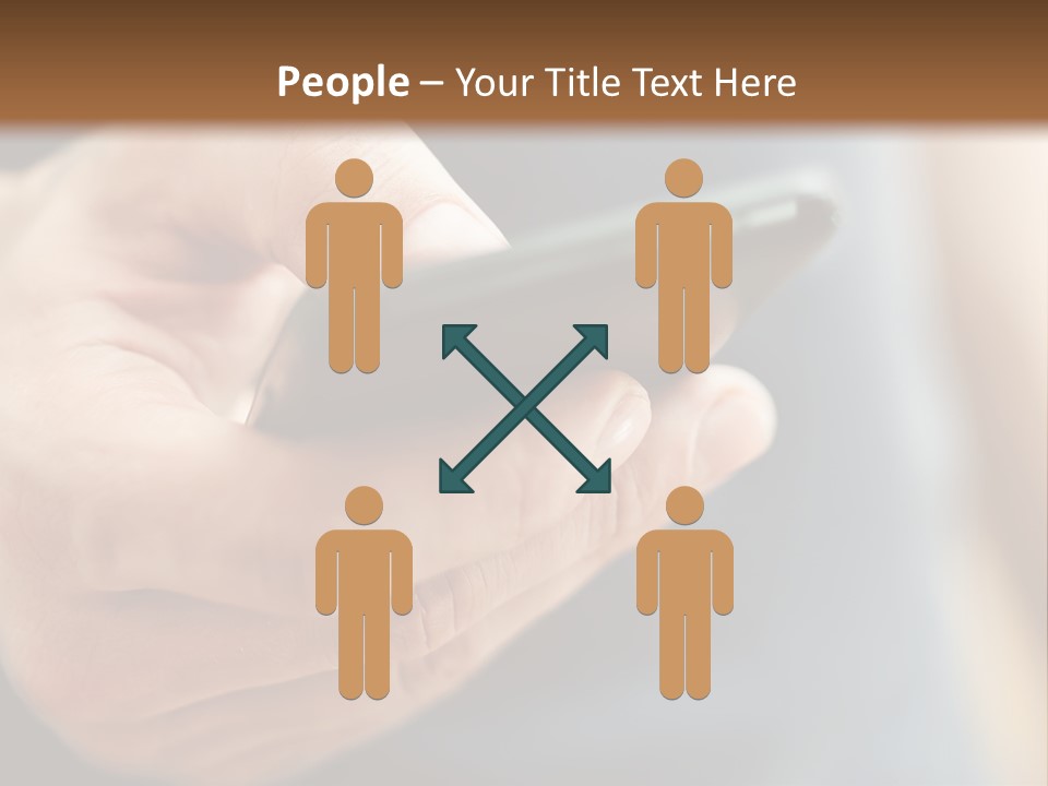 Equipment Modern Phone PowerPoint Template